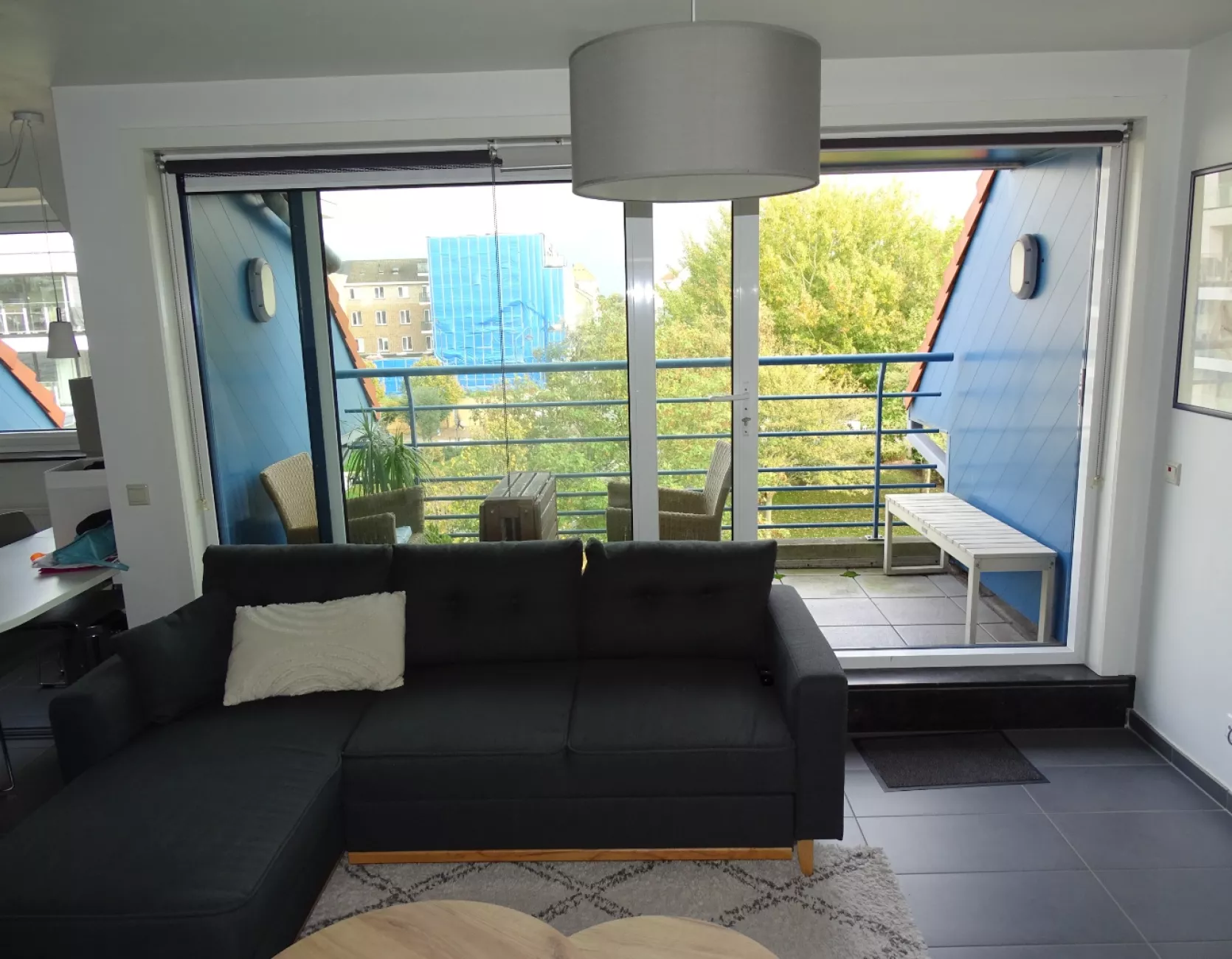 1 slaapkamer appartement met terras in het centrum