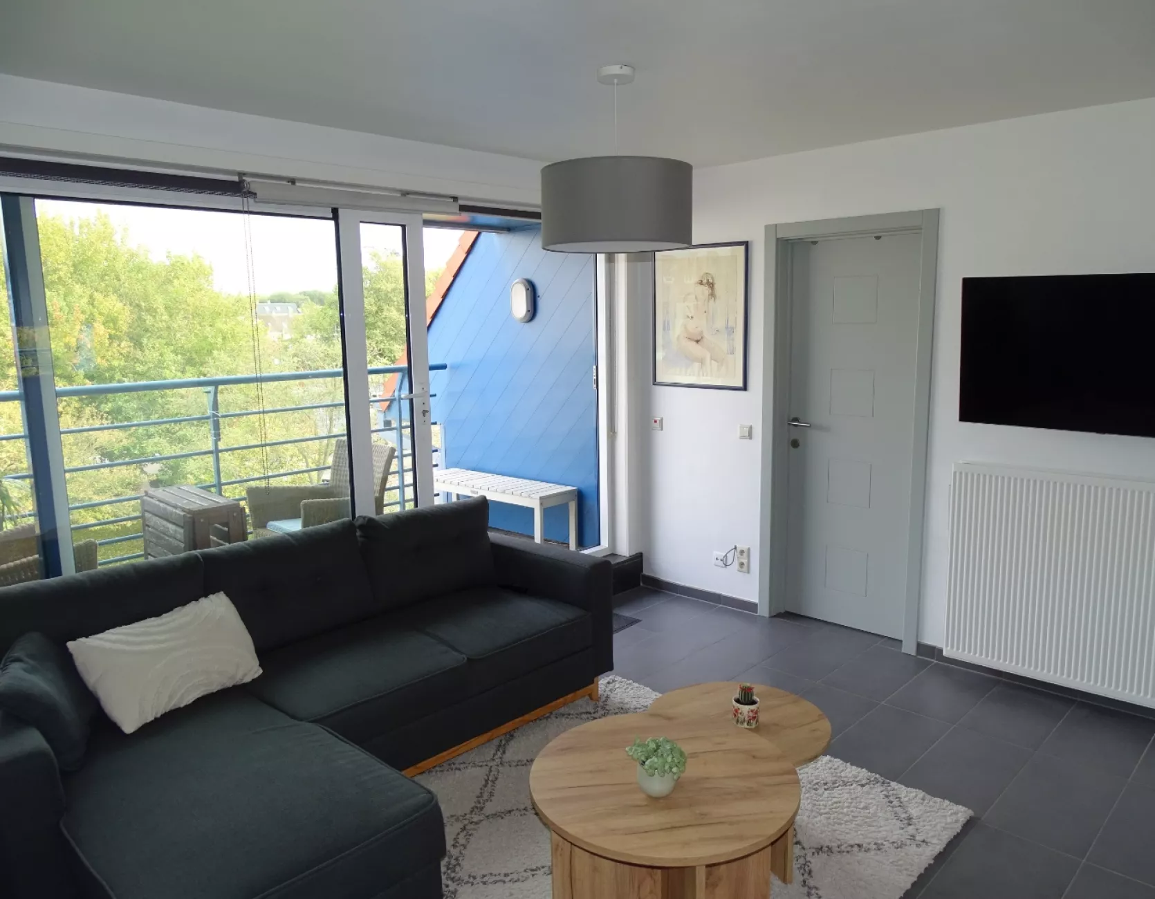 1 slaapkamer appartement met terras in het centrum